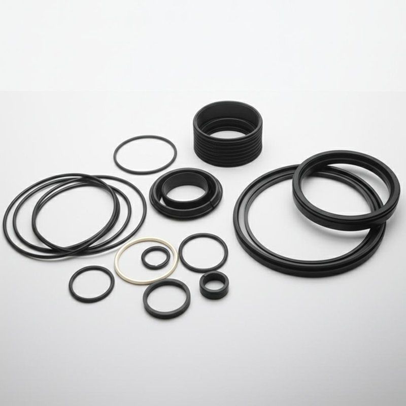High Durability Rubber Cylinder Seal Kit for Heavy Duty Industrial Equipment