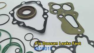 Kit de joint de pompe à piston axial Danfoss M46 4510017
